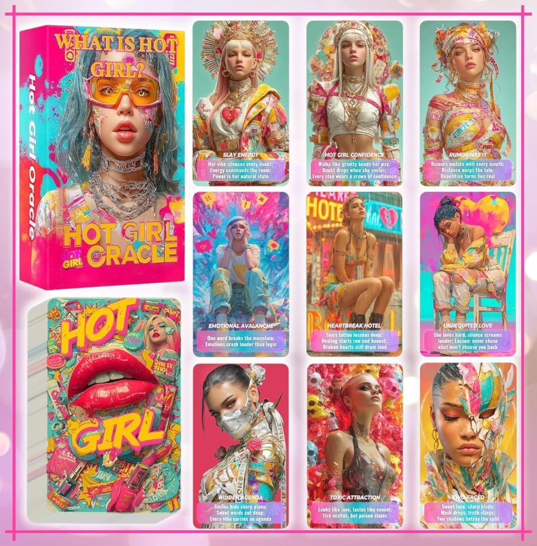 【正規品オラクルカード】海外レア✨Y2Kの世界観✨ホットでポップなオラクル