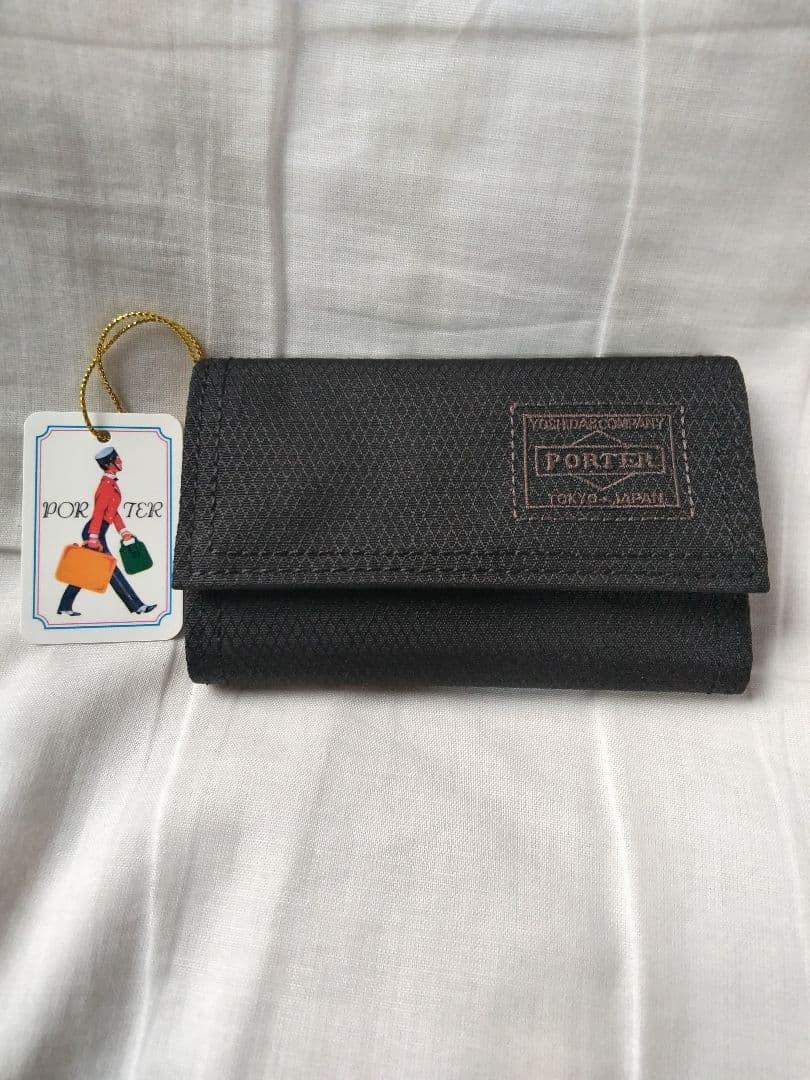PORTER CORDURA ブラックキーケース