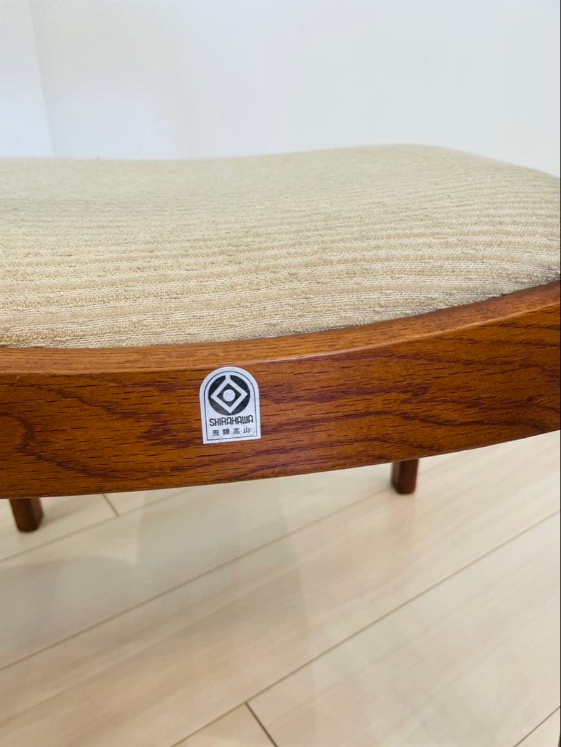 シラカワ shirakawa ダイニングチェア アームレス　 ２脚セット