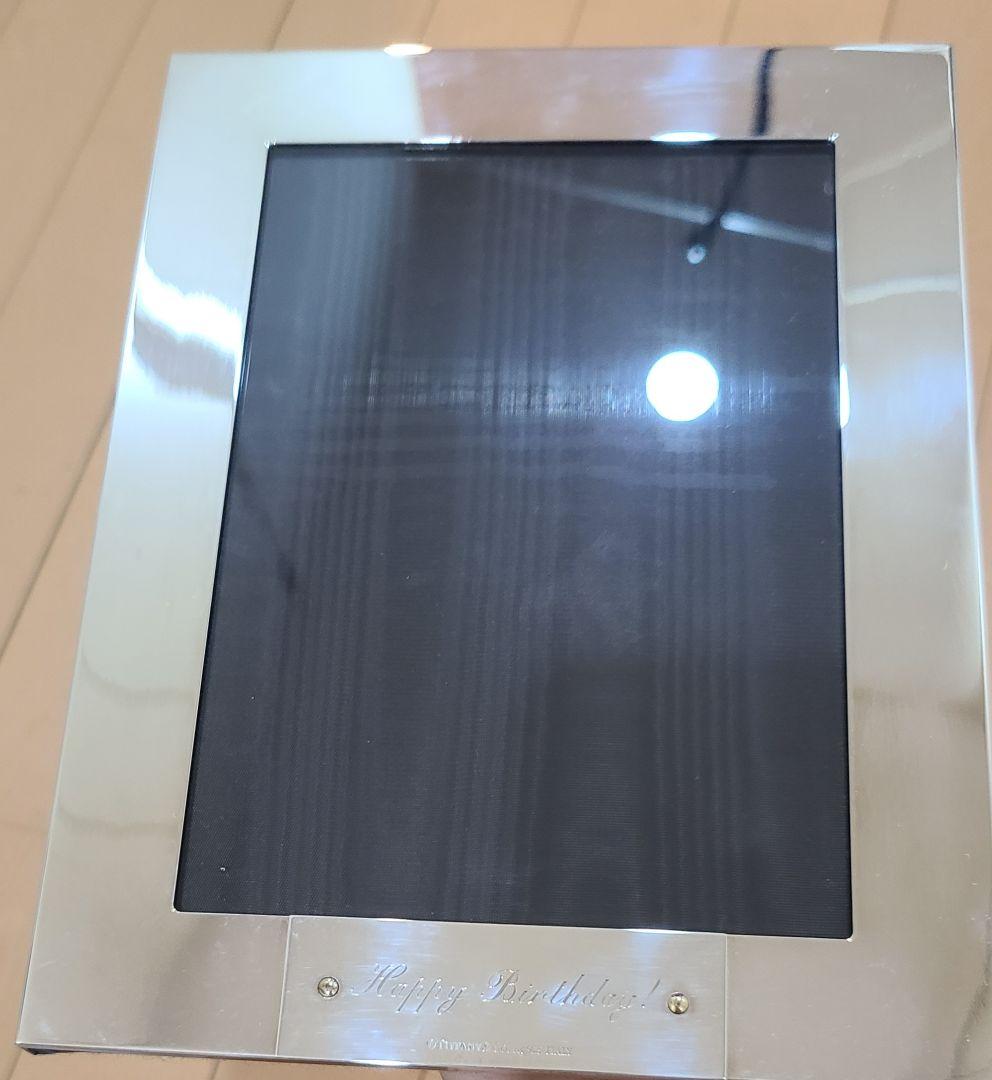 ティファニーフォトフレーム横約17cm 縦約22cm