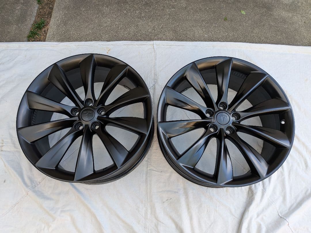 テスラモデルS　純正21インチホイール 美品