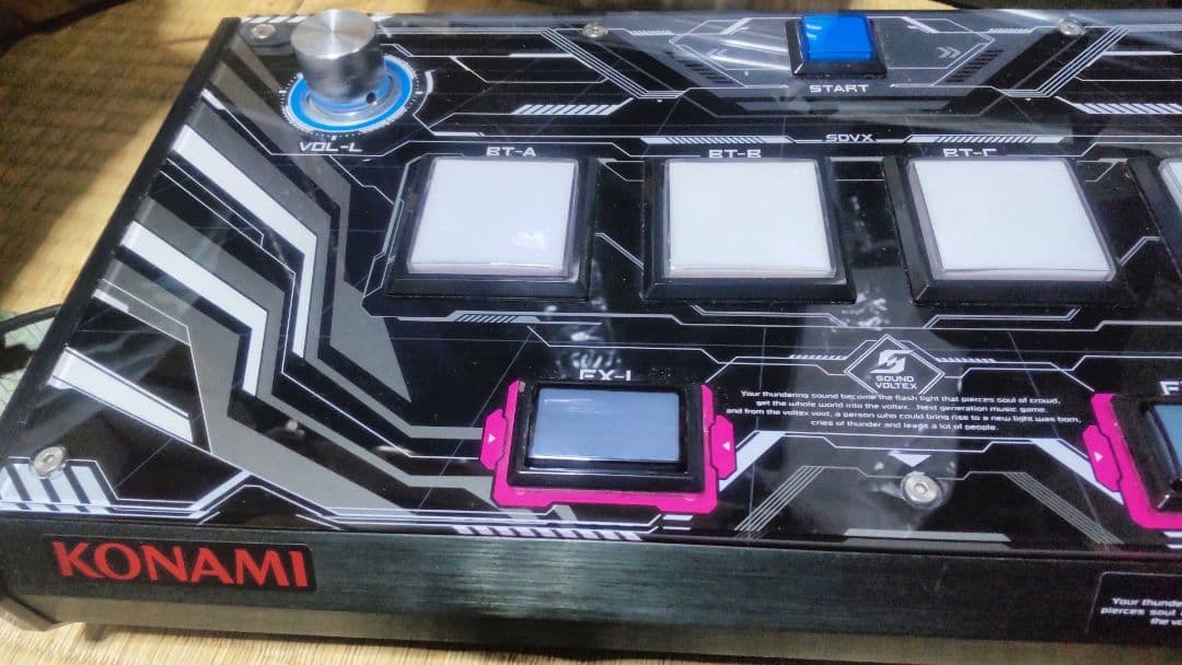 サウンドボルテックス Ultimate model 静音化 コナミ 完動品