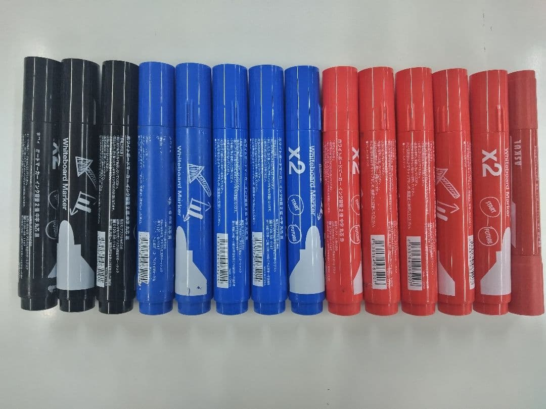 ホワイトボード脚付き 1800×900 両面 マグネット対応マーカー付 ※引取可