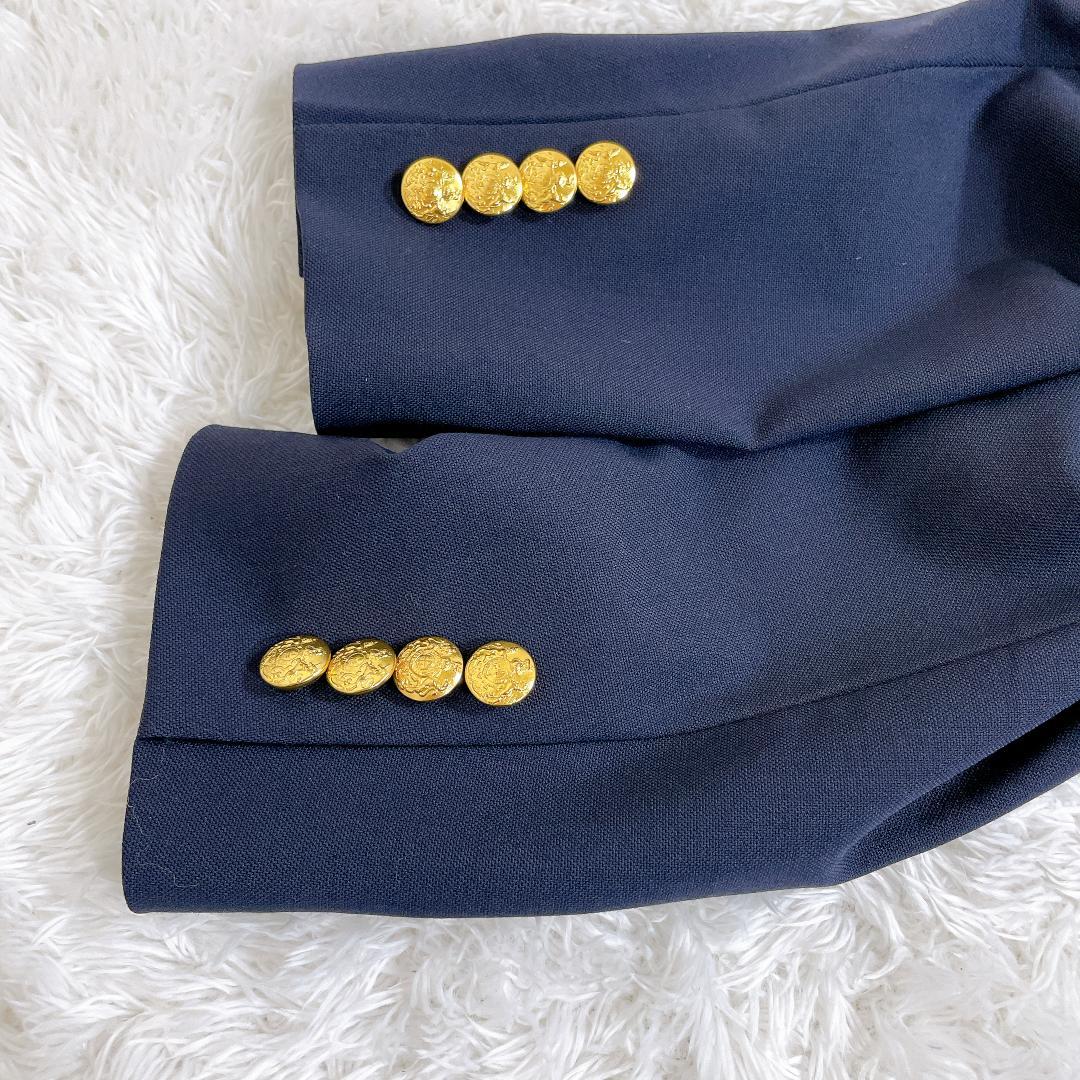 極美品✨ポロラルフローレン レディース ダブルブレステッドクレストブレザー M