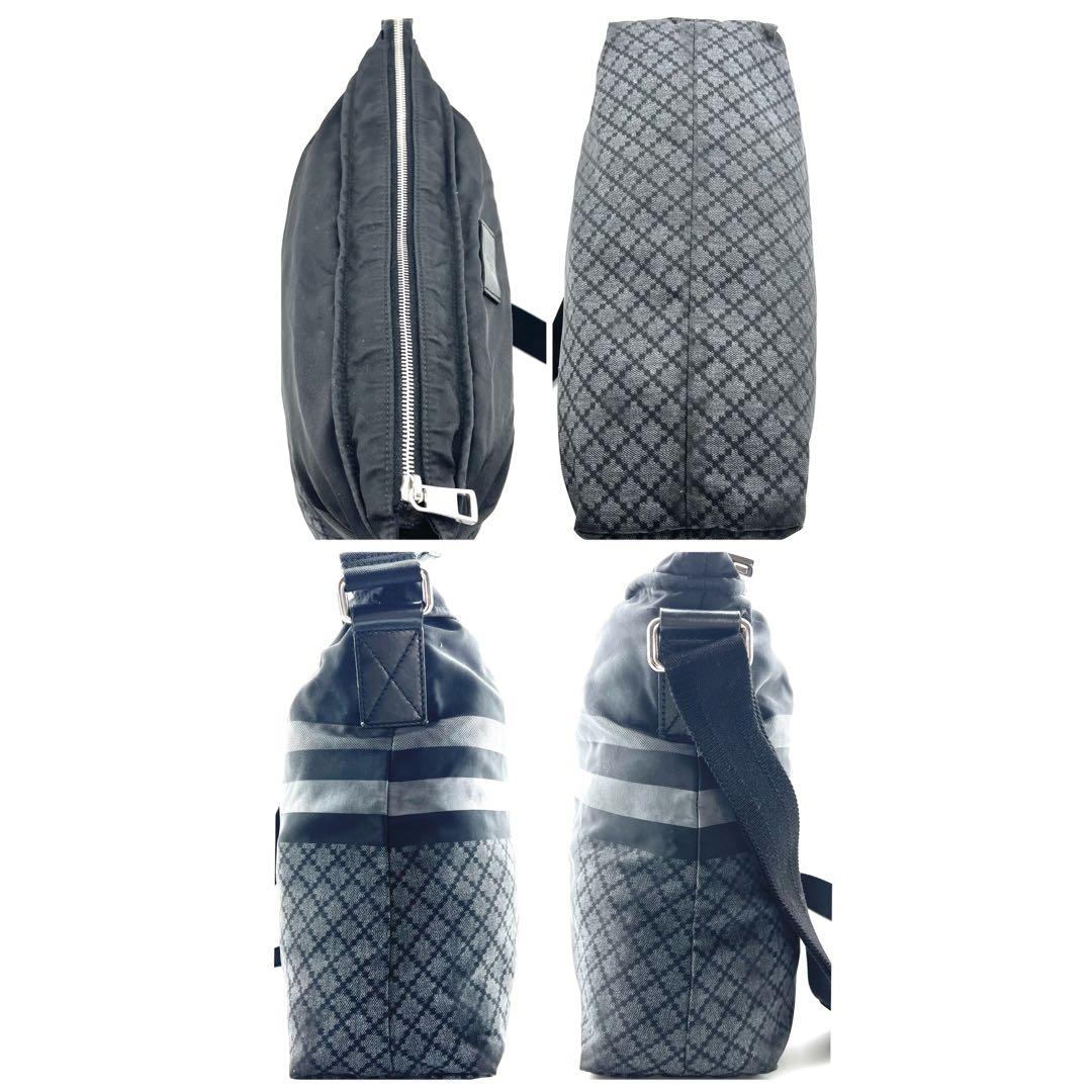 GUCCI　ディアマンテ　シェリーライン　サコッシュ　ショルダーバック　ナイロン