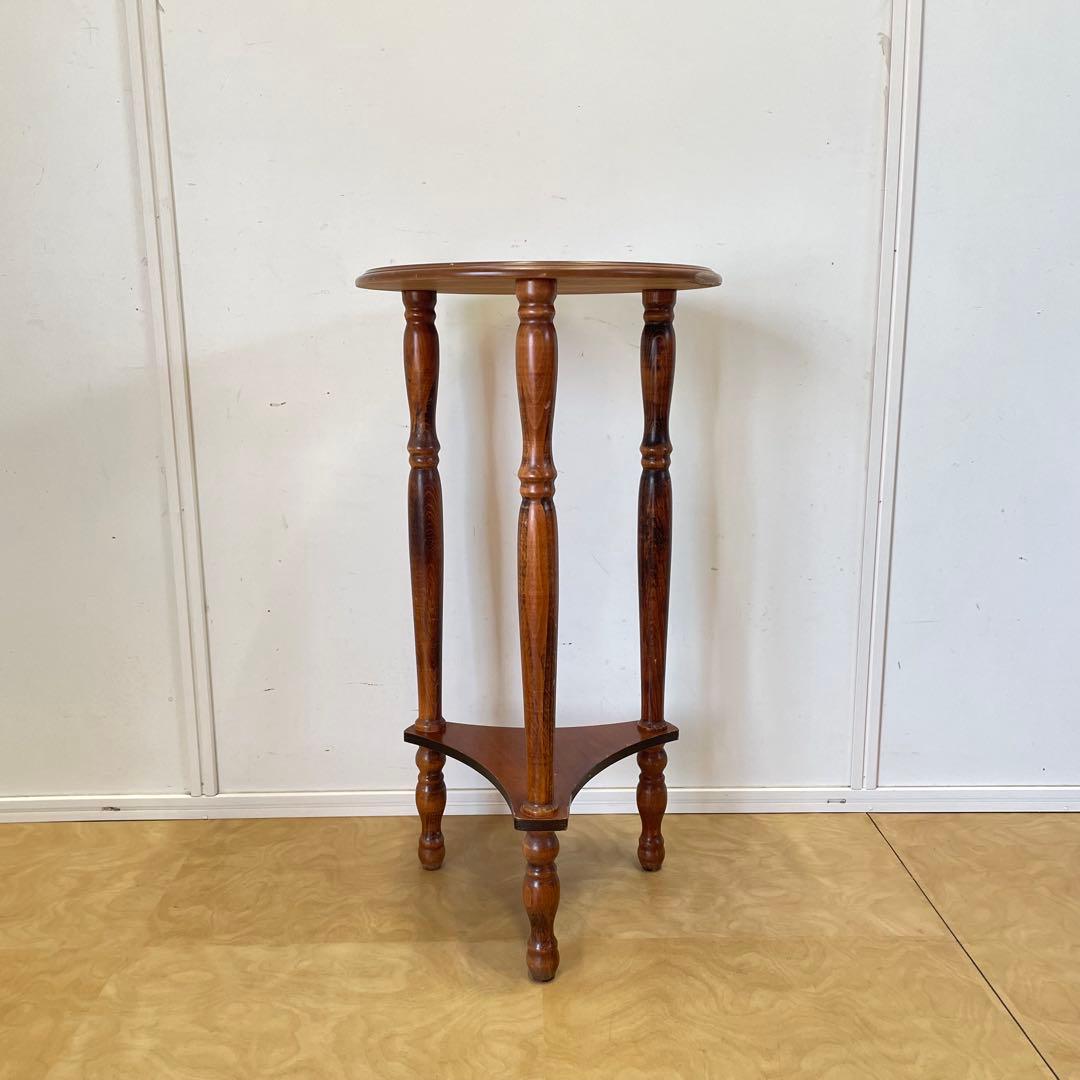 象嵌 サイドテーブル 花台 コンソール 飾り台 イタリア アンティーク調