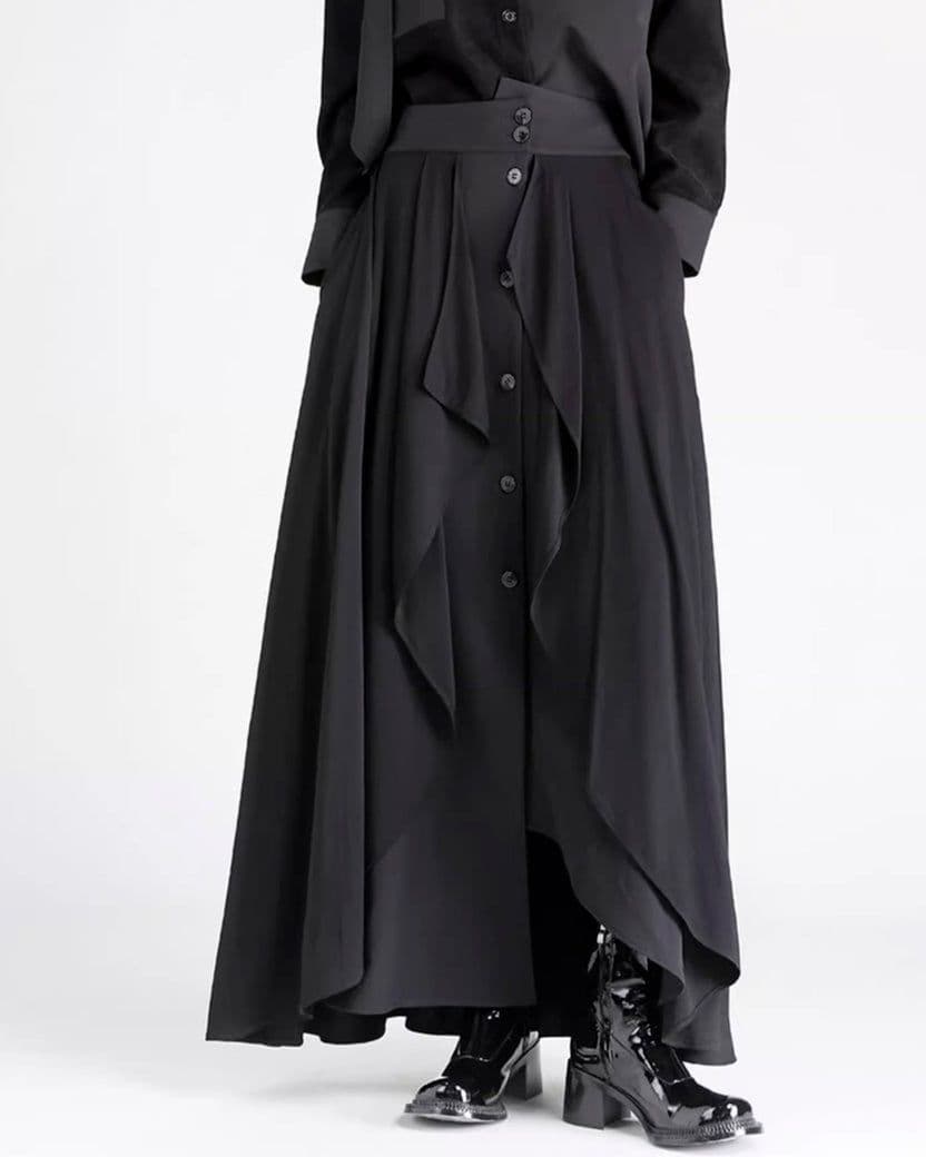 袴パンツ　ロングスカート　Black Gravity 　レイヤー　モード系