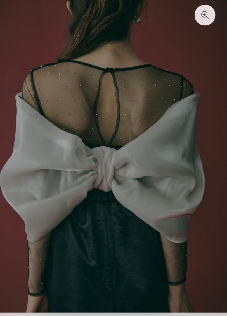 ★美品★エクミール ecmile ribbon tigth dress