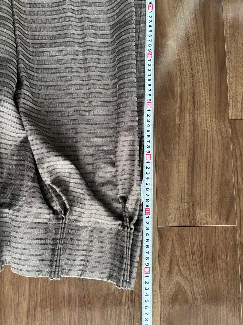 美品サンゲツ　カーテン２枚　レース２枚　セット