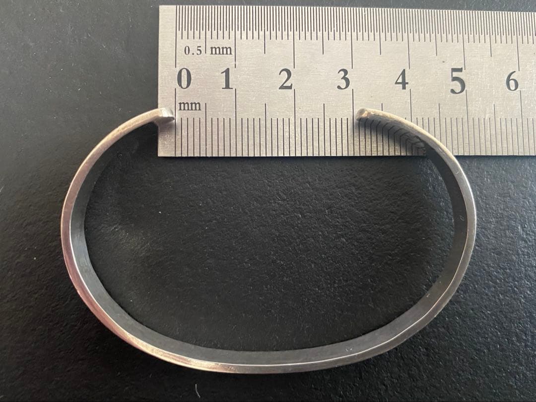 HOPI ホピ族　シルバーバングル