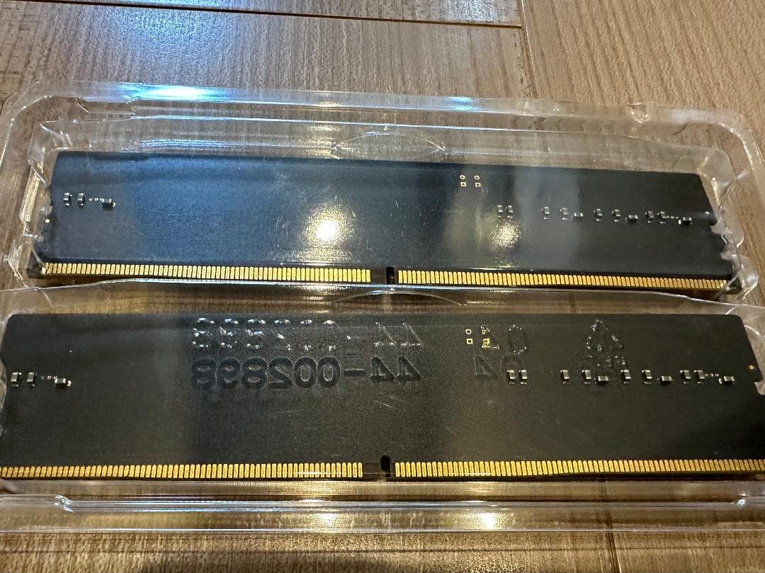 【新品】 DDR5 4800MHz デスクトップ用メモリ 16GB×2枚