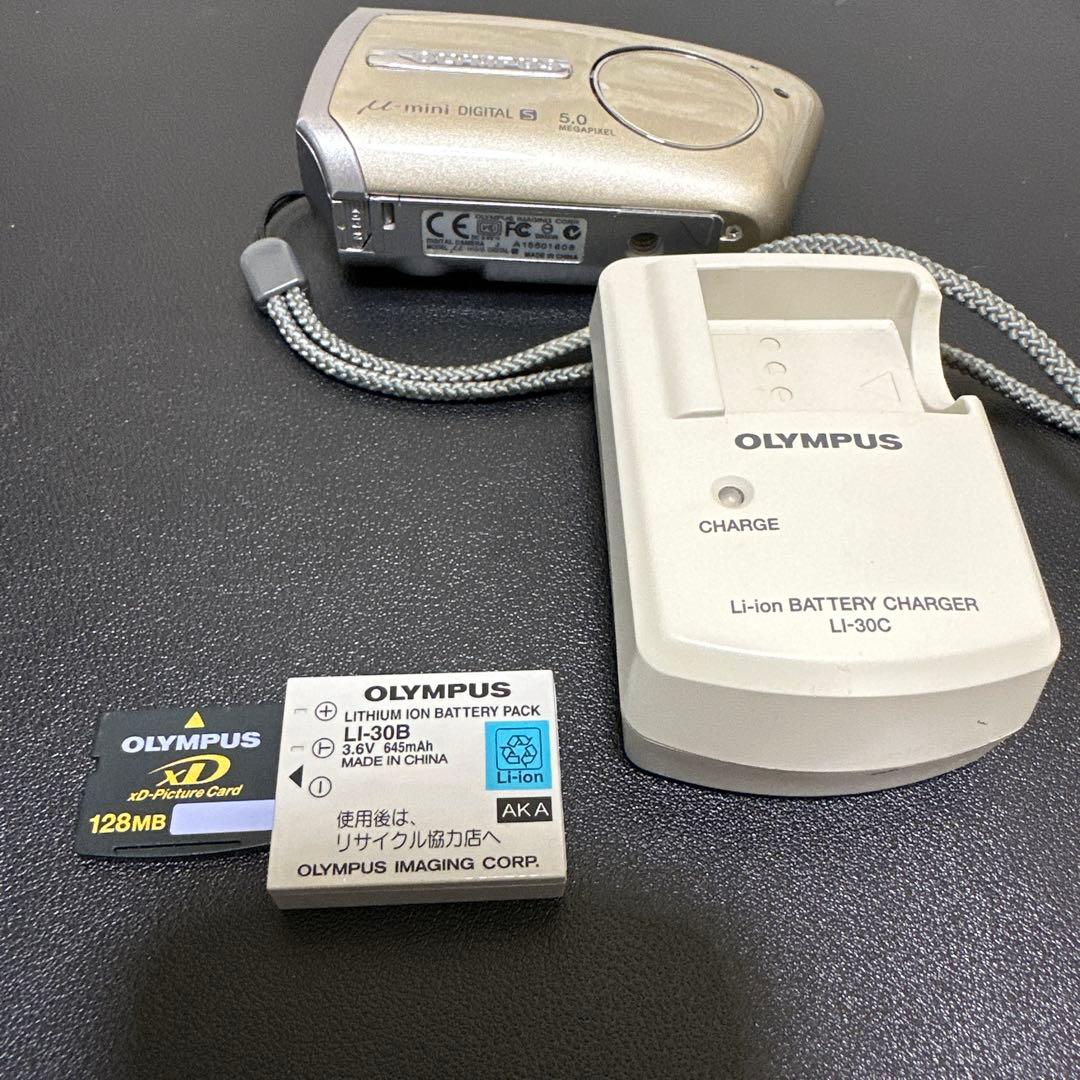 OLYMPUS μ mini DIGITAL S 5.0 mega pixel