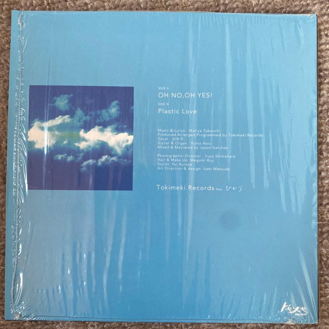 Tokimeki Records - Oh No, Oh Yes 7\" 激レア❗️