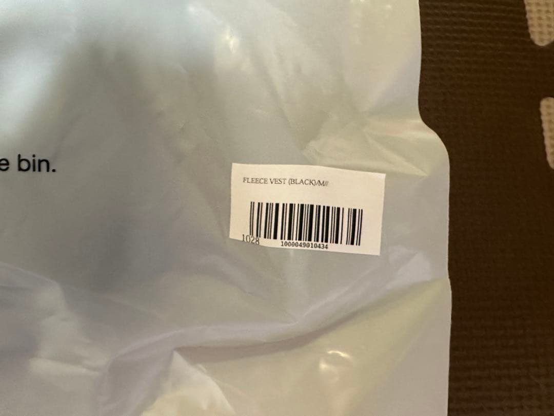 The Ennoy Professional フリースベスト M ブラック