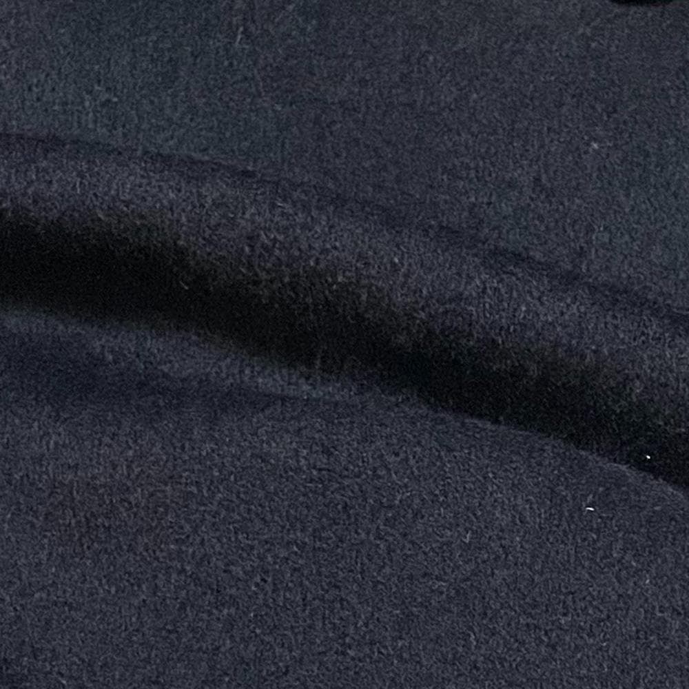 鎌倉シャツ MADISON400刺繍入り ウールケープ/マント/ポンチョ 黒