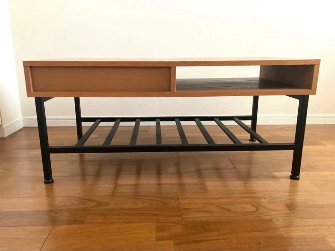 木製ローボード （テレビ台、ローテーブル、センターテーブル）