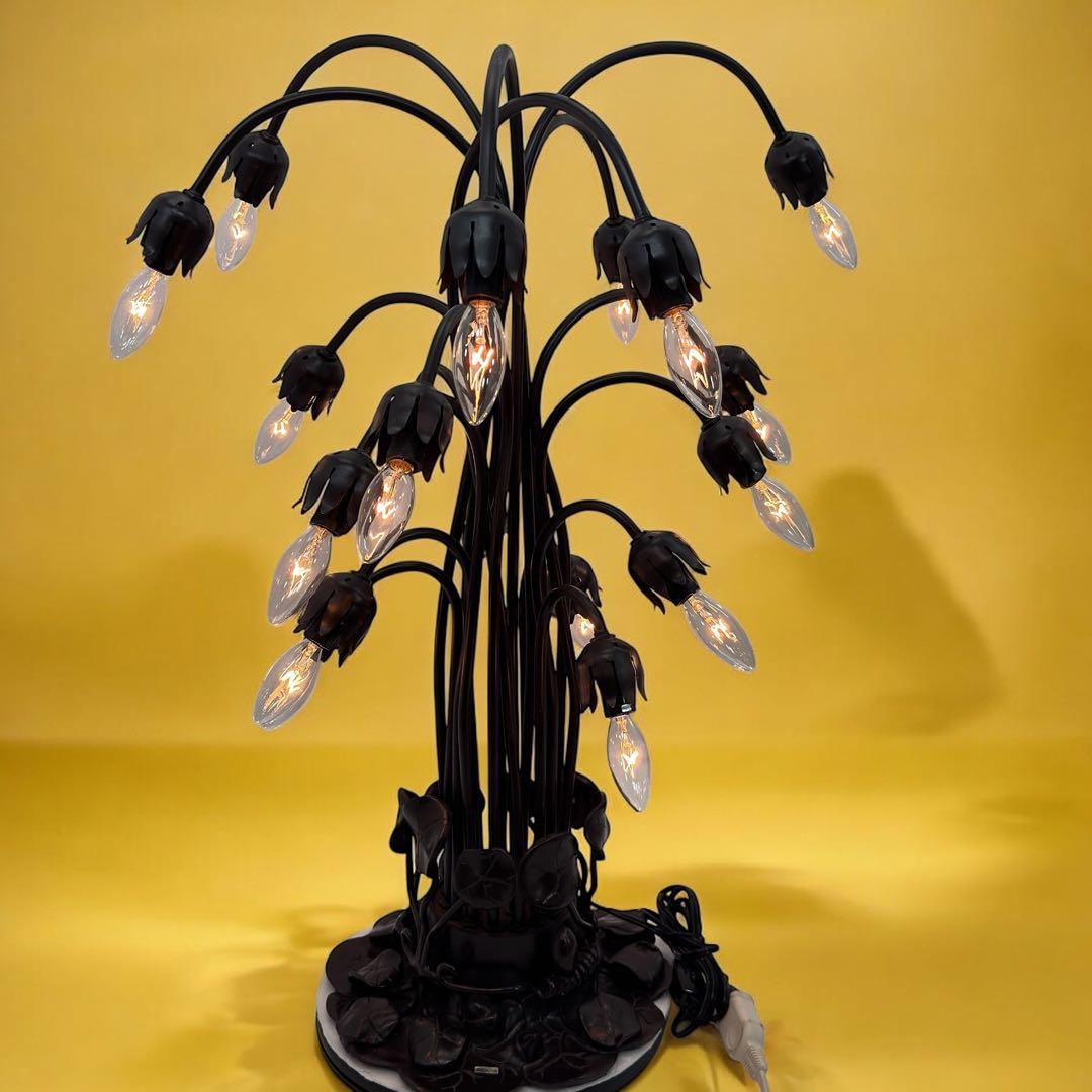 リリーランプ 18灯 テーブルランプ アンティーク 電球新品付