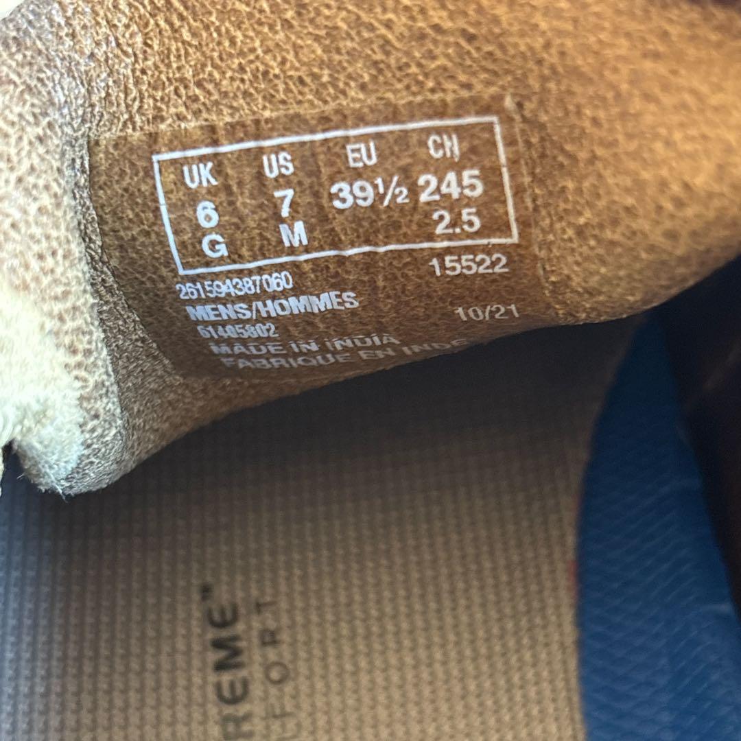 クラークス　ワラビーブーツ　ダークサンド　24.5 メンズ　レディース