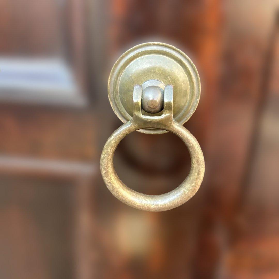 松本民芸家具　ミズメザクラ無垢材食器棚　　　キッチンボード/カップボード　送料込