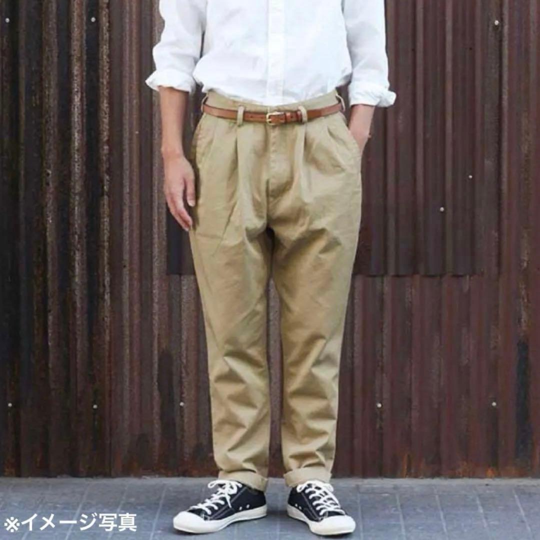 美品/L orSlow BILLY JEAN オアスロウ 2タック トラウザーズ