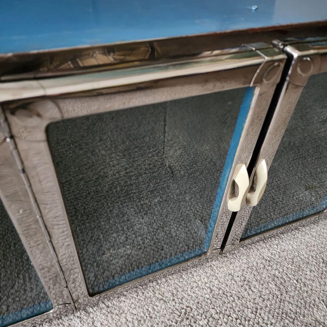 昭和レトロ 駄菓子 ブリキガラスケース