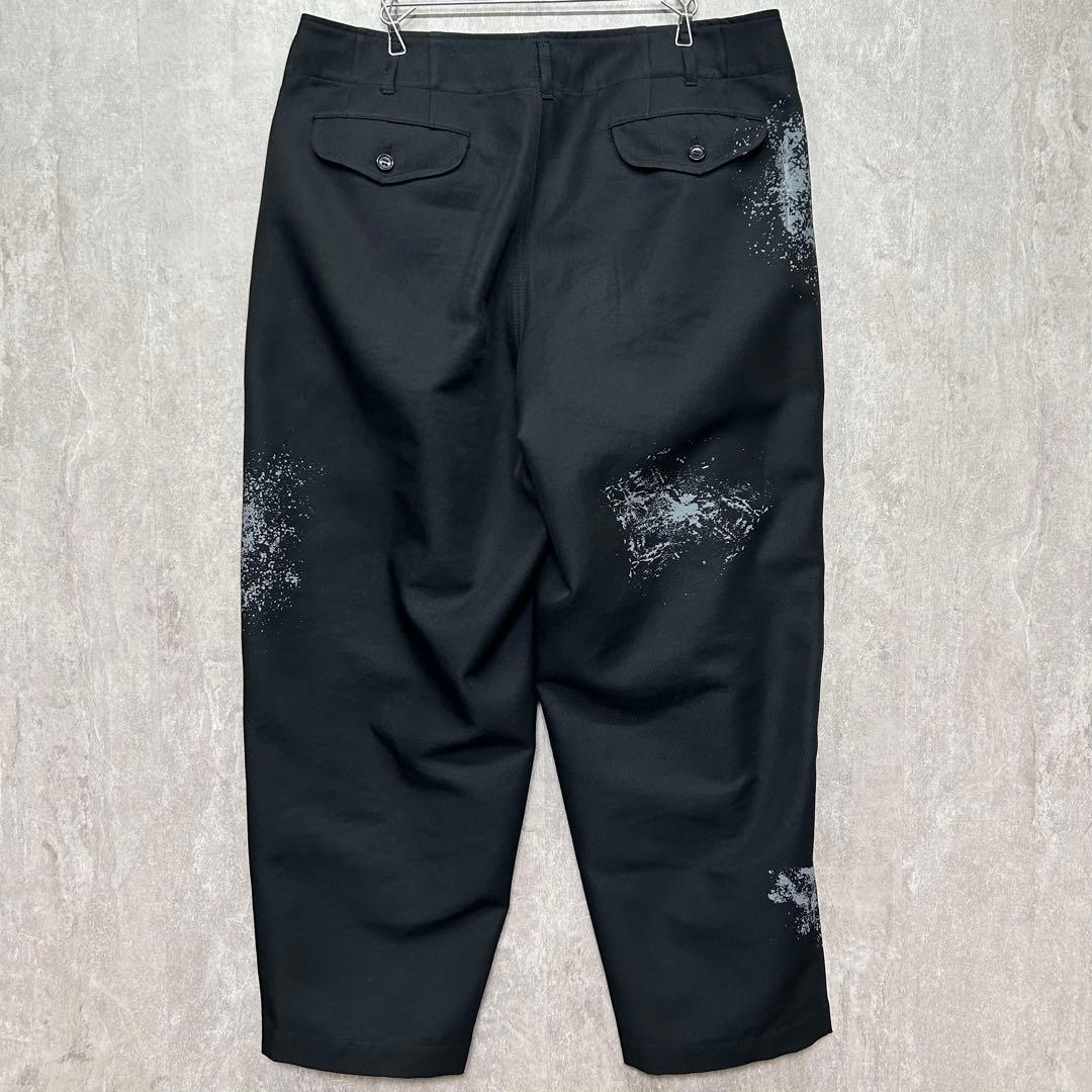 【山口一郎着用モデル】コムデギャルソンシャツ ペイント セットアップ M 黒