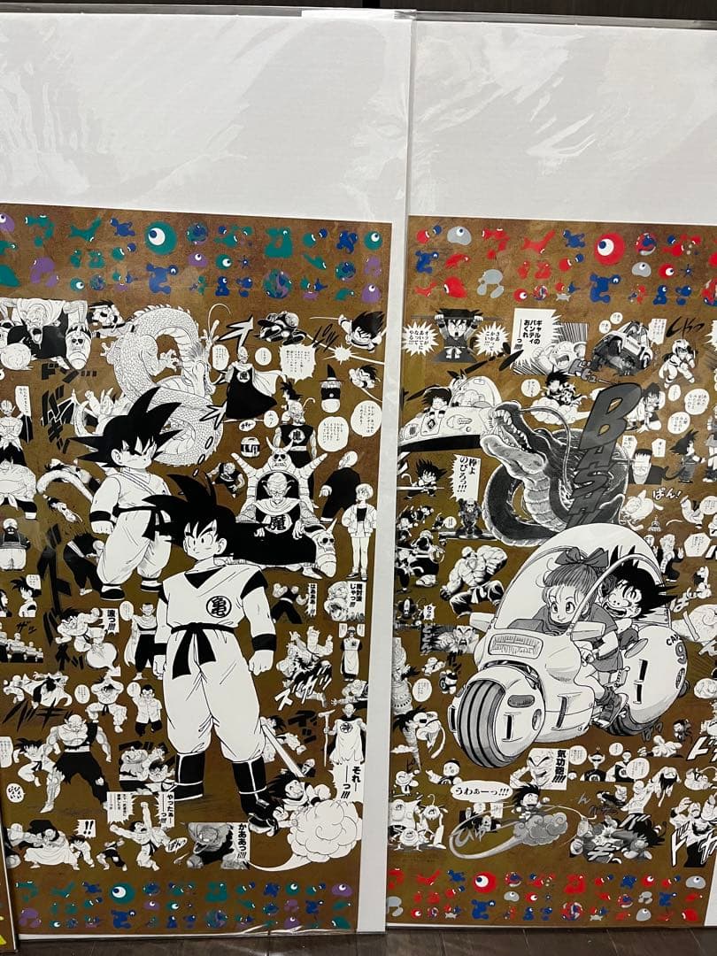 最終価格EXPO2025 ドラゴンボール 特殊加工ポスター 全4種セット鳥山明