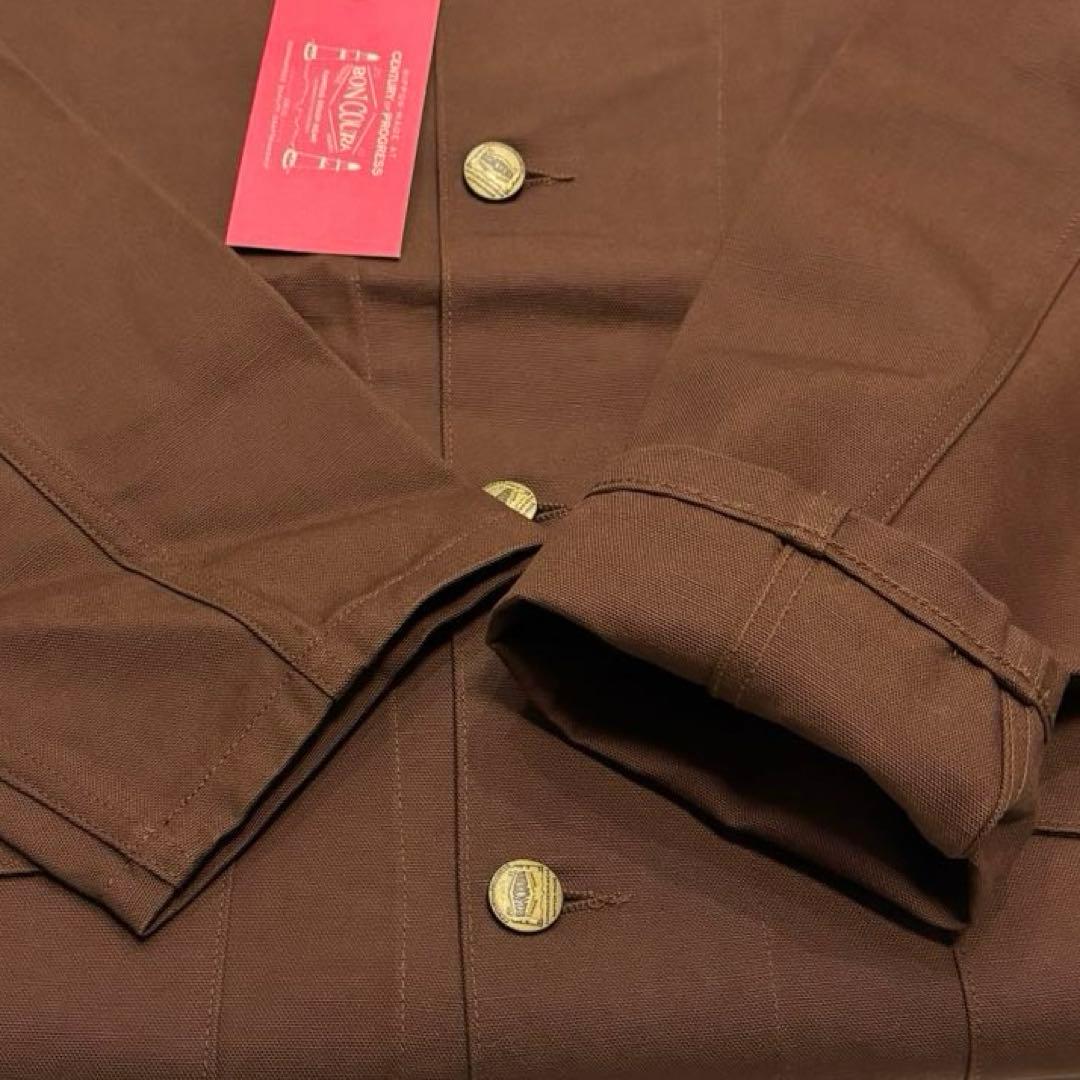 日本製 42 新品 Coverall U.S. Army Duck brown