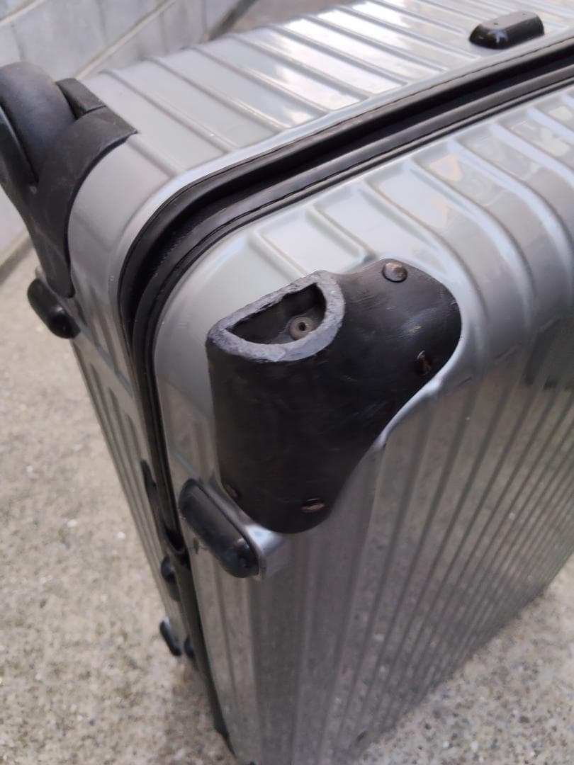 【廃盤・希少】RIMOWA サルサ 82L ２輪 シルバー 856.70　軽量