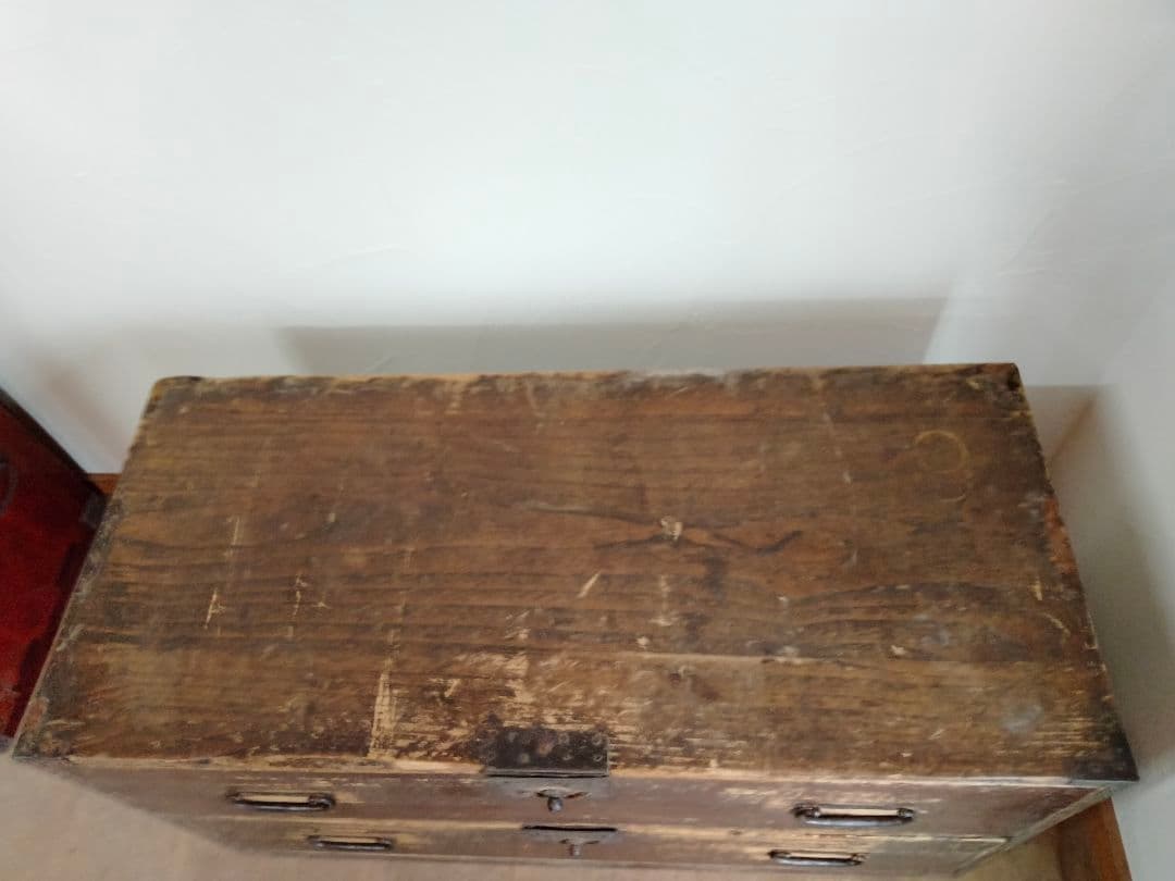 アンティーク　　引き出し箪笥　タンス　総桐　古道具