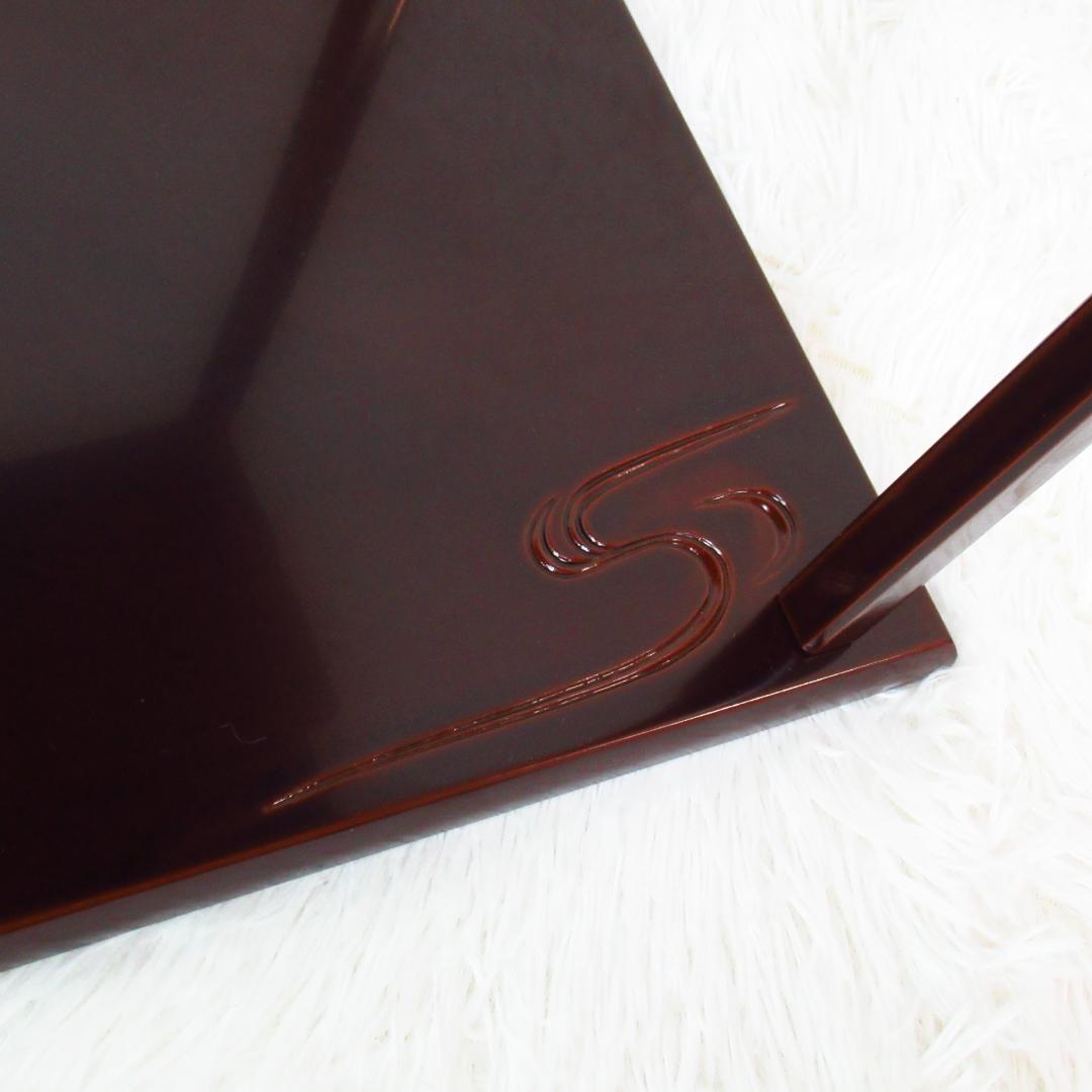 茶道具 山雲棚 京塗師「川瀬表完 作」組立式 鵬雲斎好 茶棚