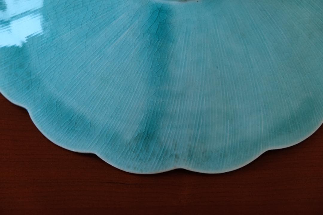 アンティーク ロールストランド プレート お皿 検/フランス ブルーフルーテッド