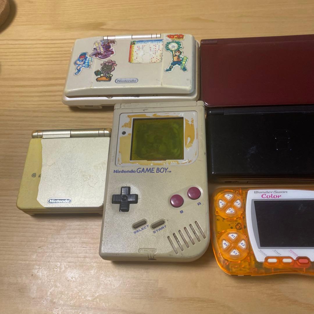 任天堂　dsi ll dsi ゲームボーイ　Switch ワンダースワンジャンク
