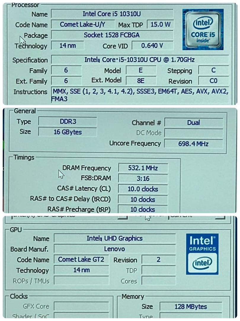 美品★ThinkPadX1 Gen8 i5/16GB/1TB/指紋/顔認証LTE