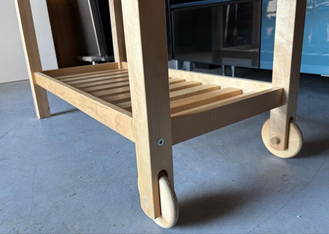 IKEA イケア FORHOJAフォルホイアキッチンワゴン幅100cm Used