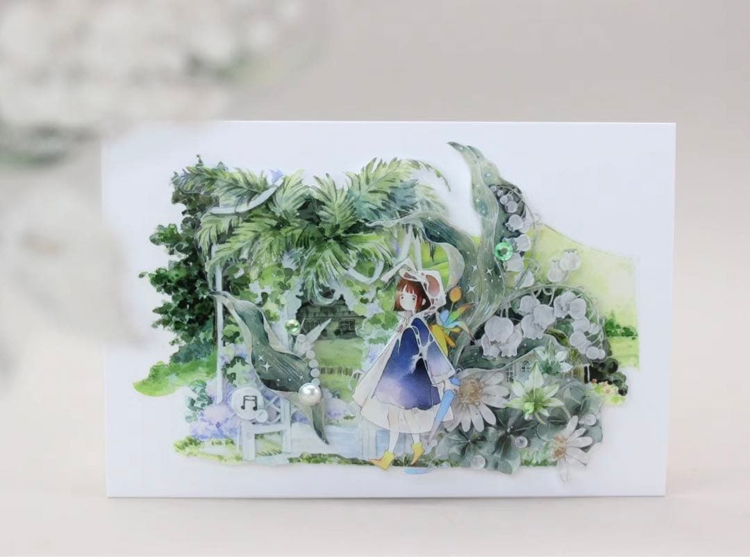 moodtape《春欲乘风归去》海外マスキングテープ　マステ 【1435】