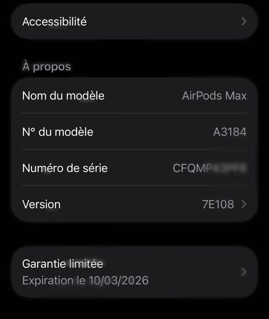 【保証有効期限内】Apple AirPods Max（第2世代）スターライト