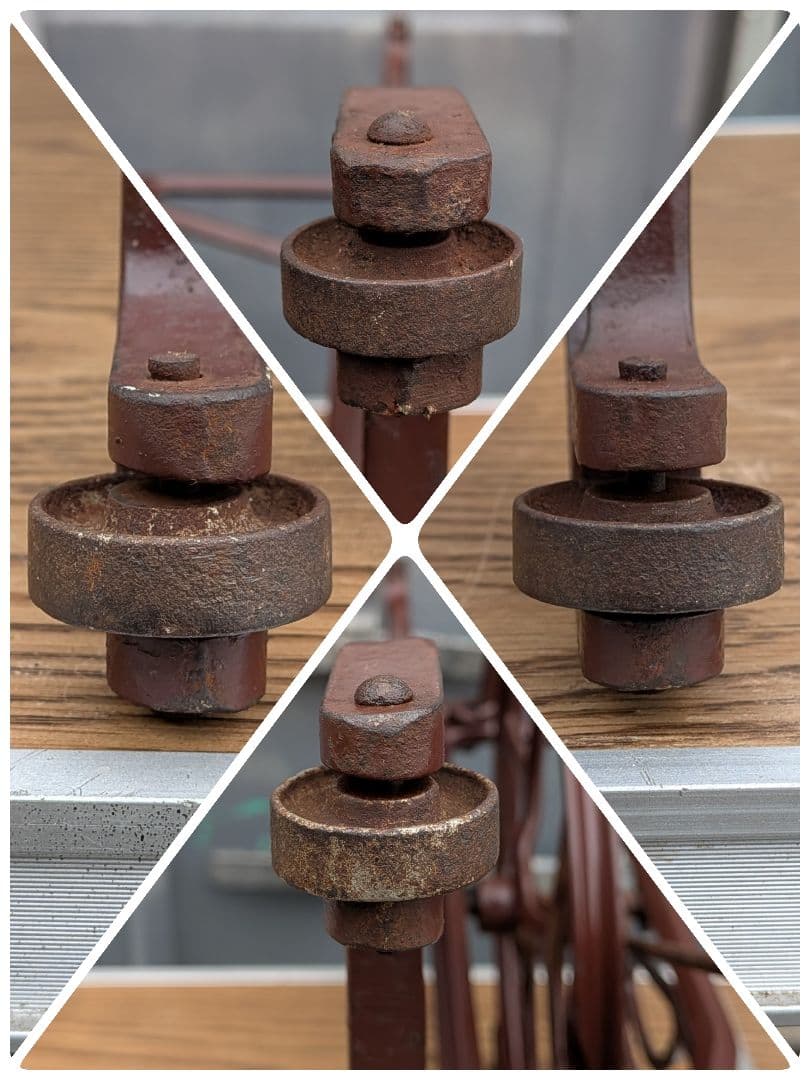 JANOME ジャノメ 足踏みミシン脚　アンティーク♦脚車台付き♦