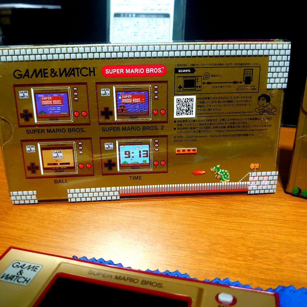 【限定スタンド付き】ゲーム&ウォッチ スーパーマリオブラザーズ ＆ ゼルダの伝説