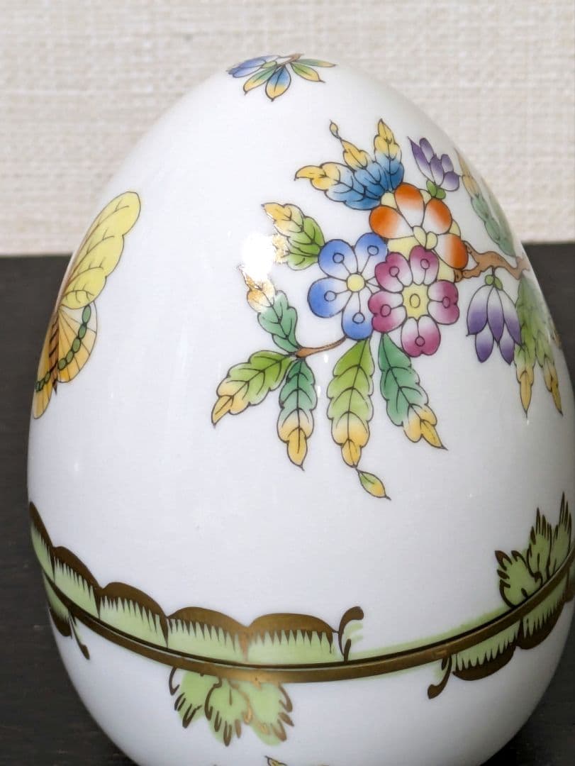 HEREND ヴィクトリアブーケ タマゴボックス エッグ ボンボン