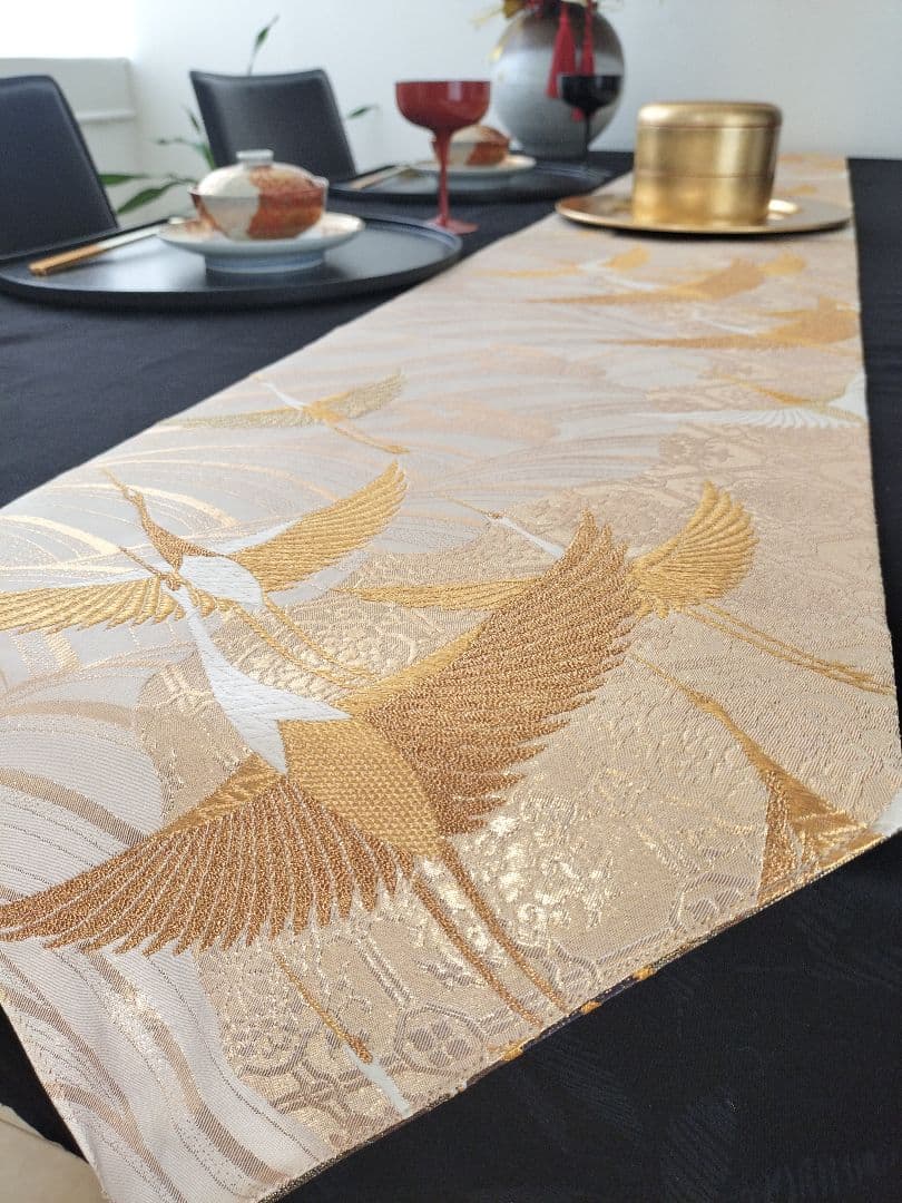 A962★逸品‼️全通帯‼️ひな祭り‼️テーブルランナー2m13cm