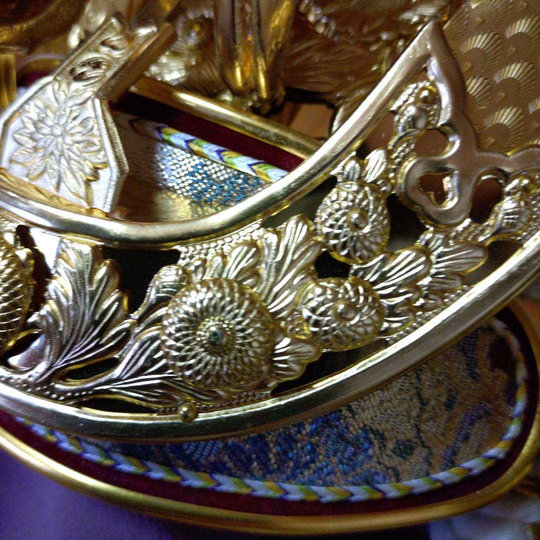 30号　着用兜　輝　豪華な五月人形 兜飾り