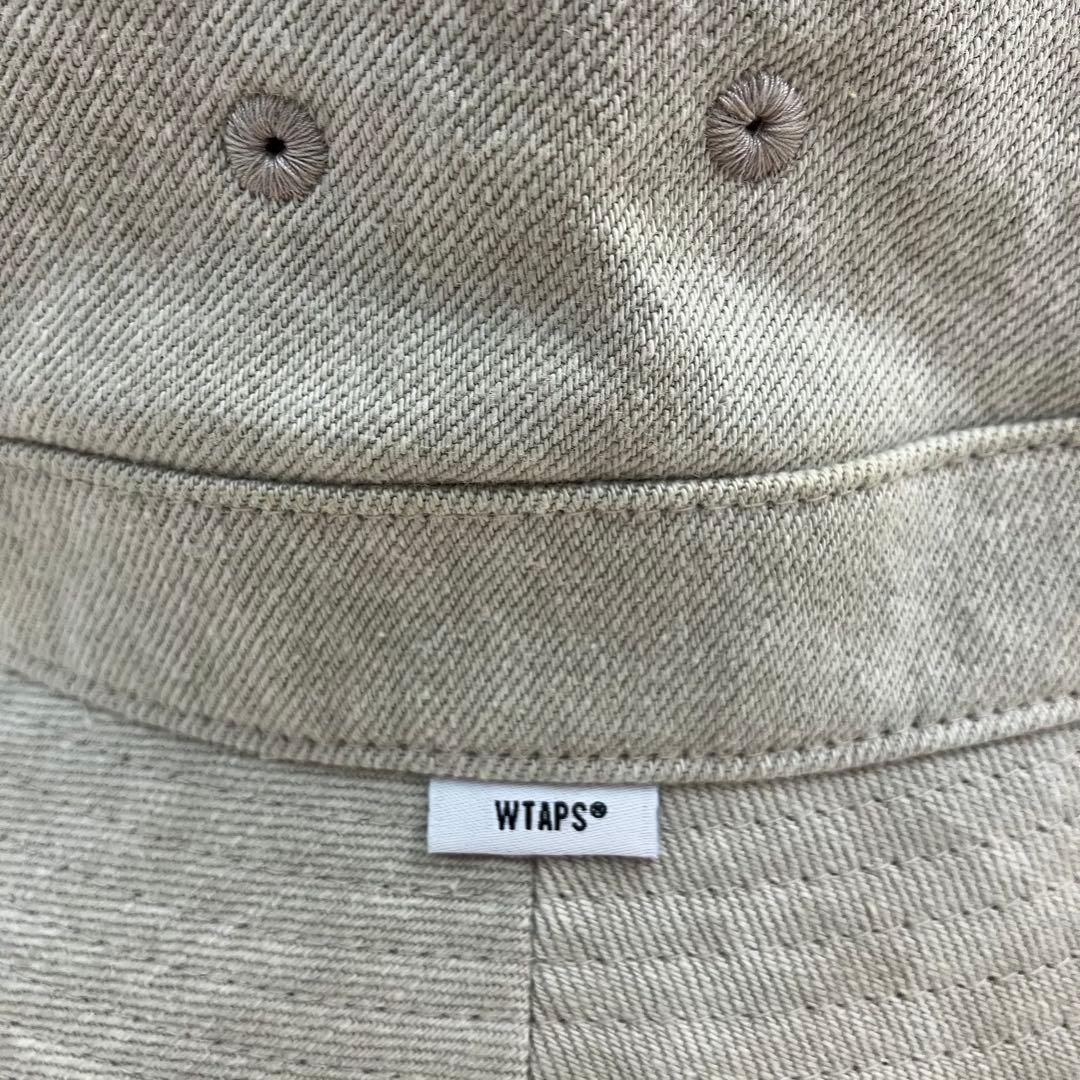 WTAPS ダブルタップス バケハ コットン デニム サイズ2 ベージュ系