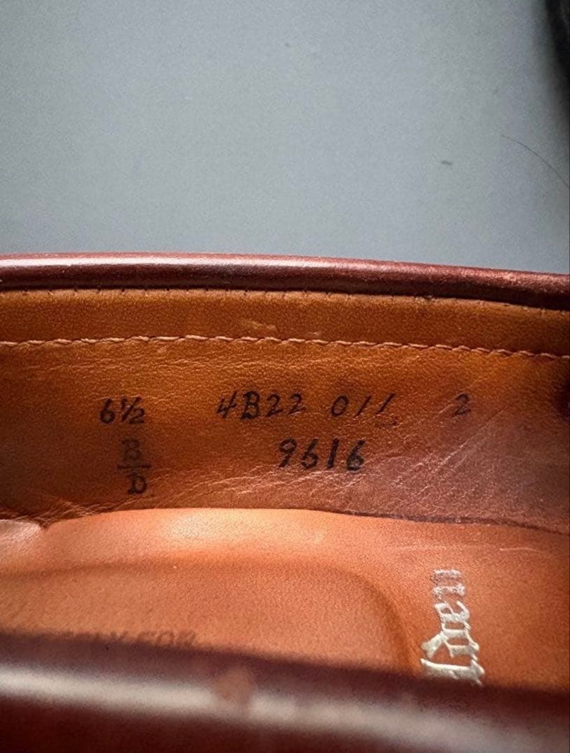 Alden / コードバン トムラスト 9616 6 1/2