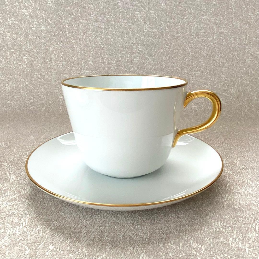 大倉陶園 ゴールドライン（クープシェープ） ブランチセット