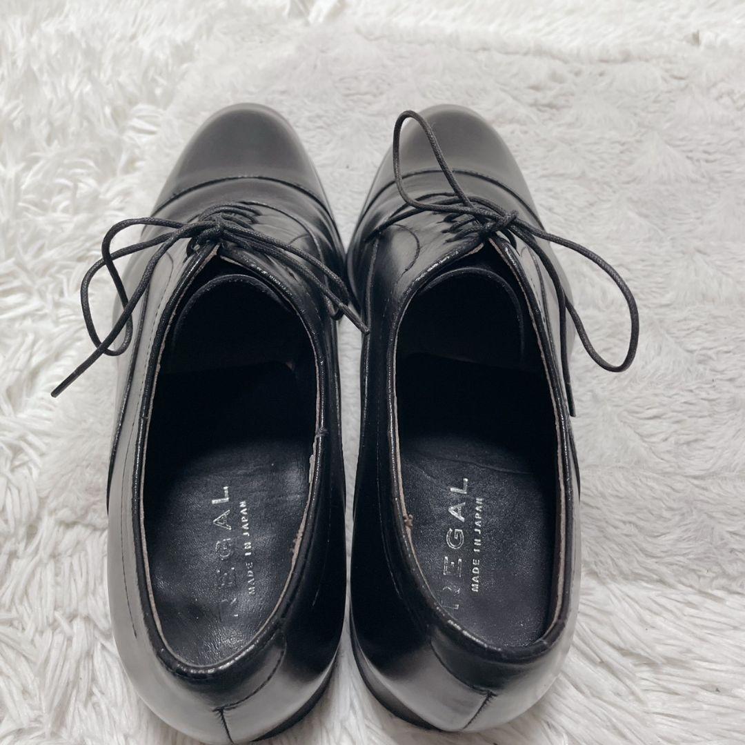 リーガル　ビジネスシューズ　ストレートチップ　メンズ　ブラック　レザー　メンズ