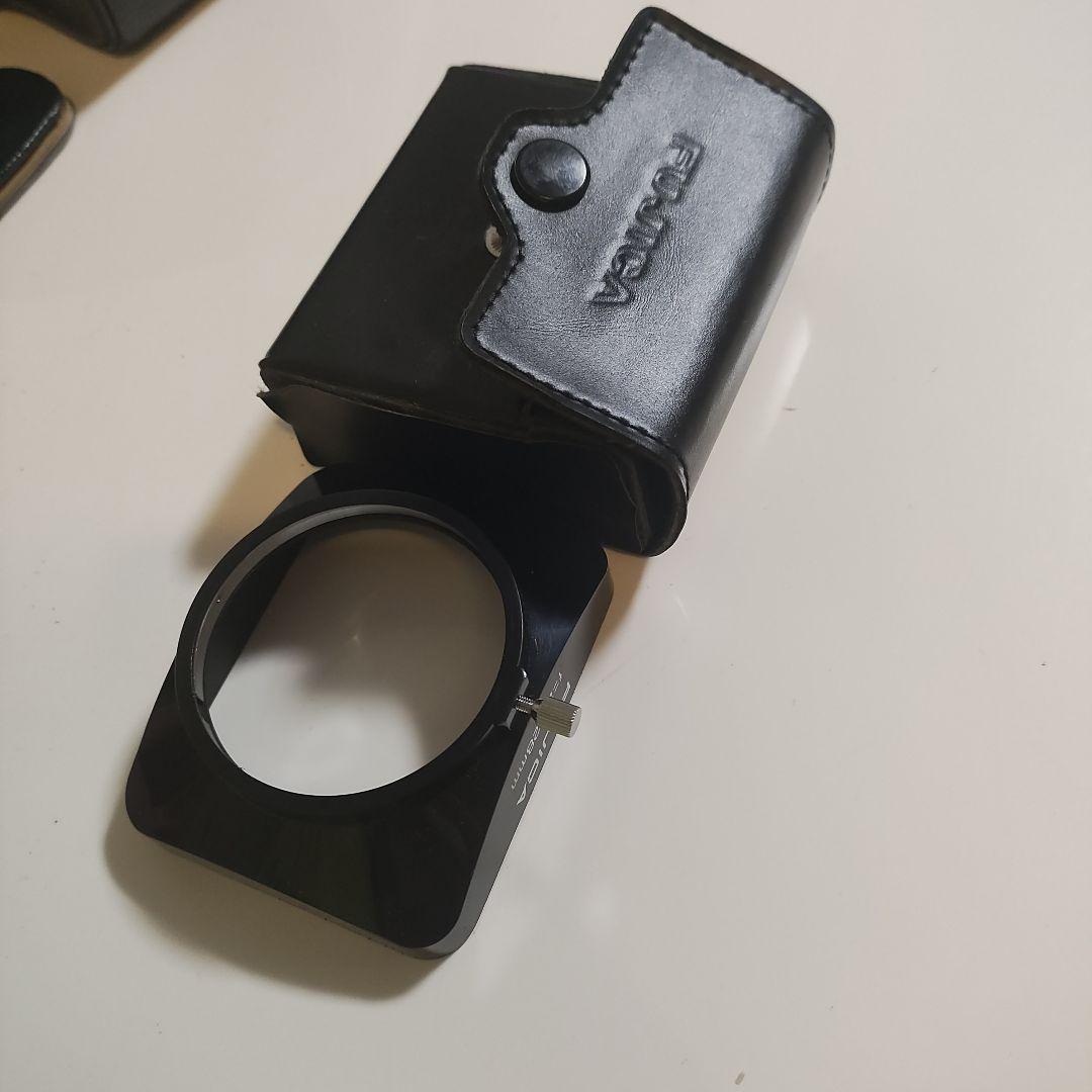 FUJICA AX-5 一眼レフカメラ 替えレンズ カバー付き