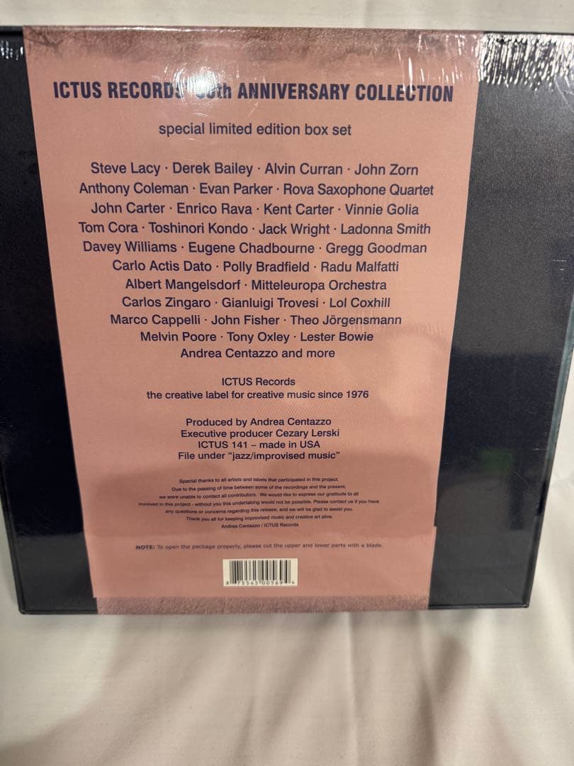 洋楽 ICTUS RECORDS 30th ANNIVERSARY COLLEOTIO