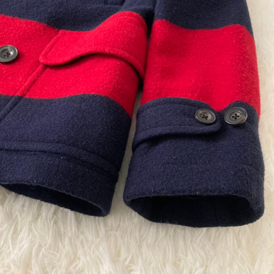 希少✨ポロラルフローレン USA製 ウール Pコート ビッグポニー 星条旗 五輪