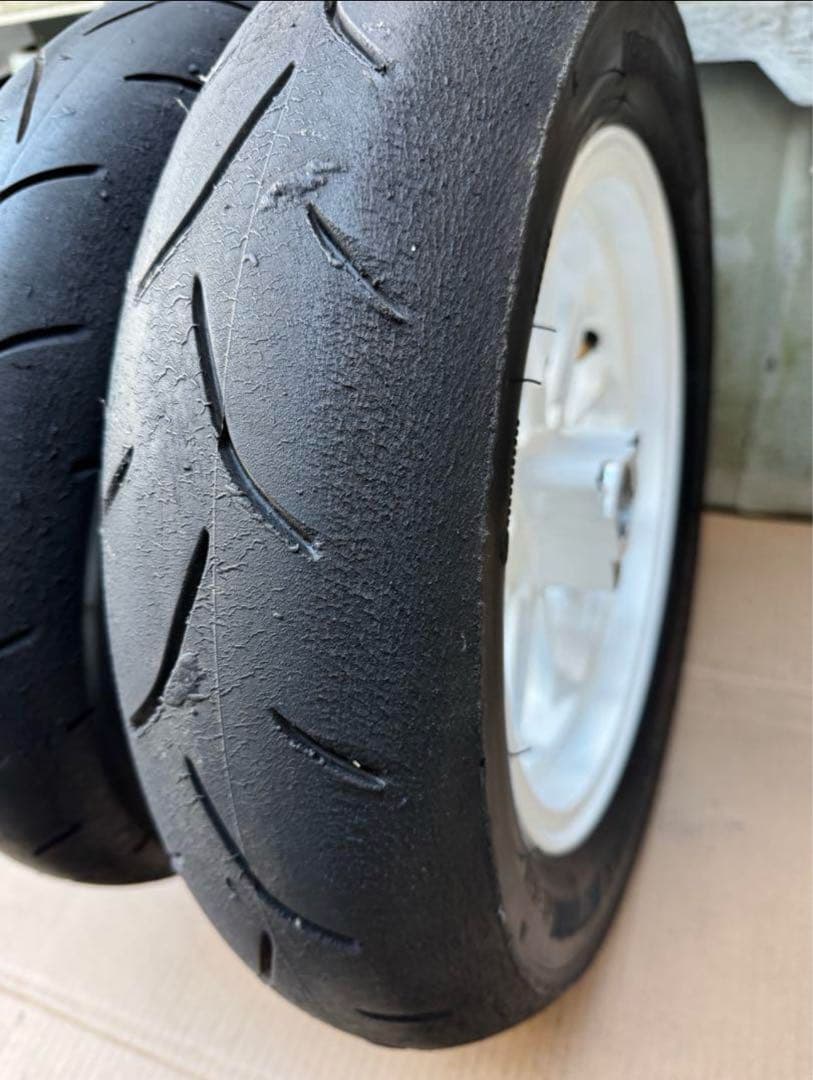 NSR50新品モダンワークス22年製ハイグリップタイヤ12インチ